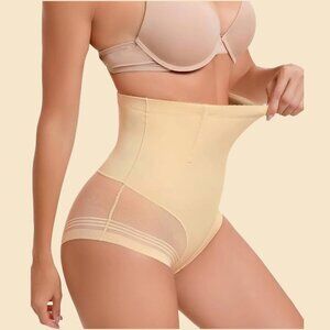 SHAPERWEAR/Tummy Control Underwear for Women, High Waisted, NUDE (color), XL
